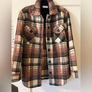 Isalis plaid jacket size small